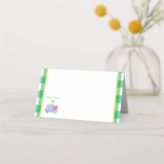 PAAS Kuiken Eieren en vetgedrukte groene check (Voorkant)