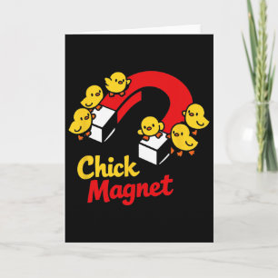 Paas Kuiken Magneet Grappige Kip Punt Grafisch Kaart