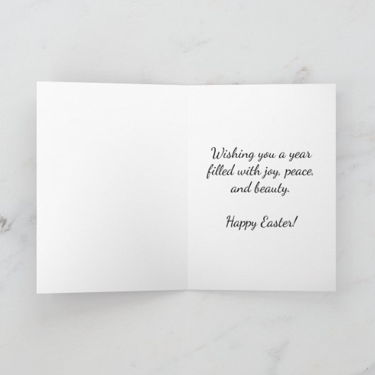 Paas Kuikens en Eenden Feestdagen Kaart (Binnen)