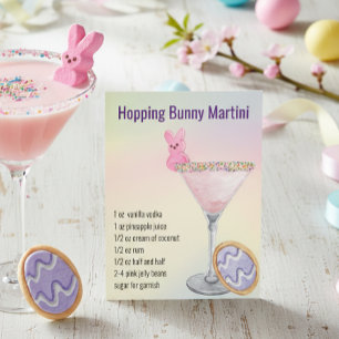 Paas Lenteklassiek Martini Cocktail Recept  Briefkaart