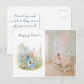 Paas Paashaas Konijn Briefkaart (Voorkant / Achterkant)