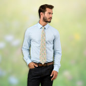 Paas Patchwork Pastel Konijnen Eieren en Gingham Stropdas