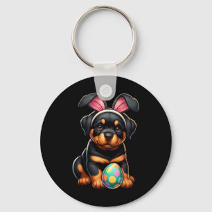 Paas Rottweiler Honden Huisdieren Liefhebbers Koni Sleutelhanger
