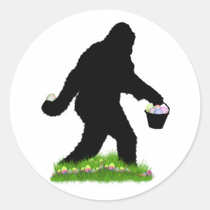 Paas Sasquatch Ronde Sticker