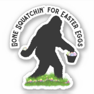 Paas Sasquatch Sticker
