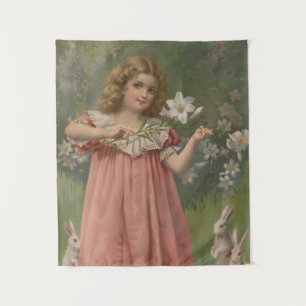 Paas schoonheden, Vintage Illustratie, 1898 Wandkleed