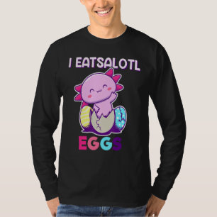 PaasAxolotl, I Eatsolotl Eggs, paaseieren Kinderen T-shirt