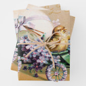 paasbakken inpakpapier vel (In situ)