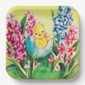 paasbakkerij papieren bordje (Voorkant)