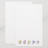 Paasbakkerij voor kippen briefpapier (Voorkant / Achterkant)