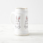 Paasbeer Mok Coffee Cup Festive Bunny Mok (Voorkant links)