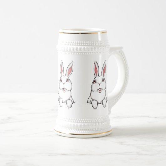 Paasbeer Mok Coffee Cup Festive Bunny Mok (Voorkant rechts)