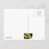 Paasblauw Afrikaans geweld Feestdagenkaart (Achterkant)