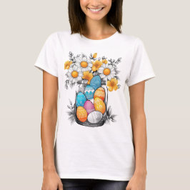 Paasbloemen & Eieren T-shirt