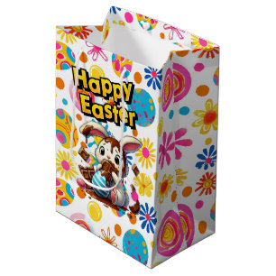 Paasbloemen medium cadeauzakje