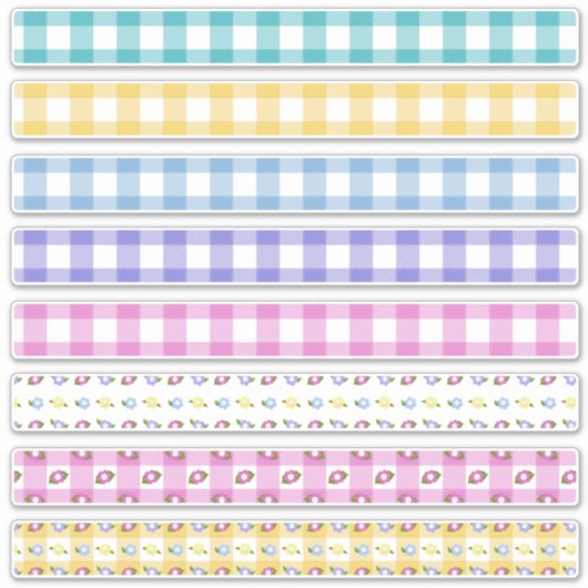 Paasbloemen Sticker (Voorkant)