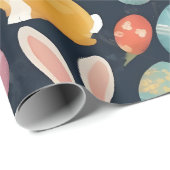 Paasboho bunny Collectie Cadeaupapier (Rol Hoek)