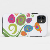 Paasboom met gekleurde eieren en bloemen Case-Mate iPhone case (Achterkant (horizontaal))