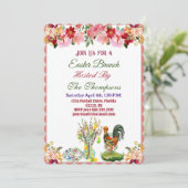 Paasbraweebroed en houtskuis kaart (Staand voorkant)