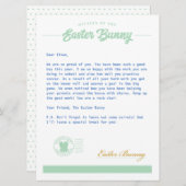 Paasbrief Feestdagenkaart (Voorkant / Achterkant)