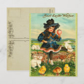  paasBriefkaart Feestdagenkaart (Voorkant / Achterkant)