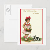  paasBriefkaart Feestdagenkaart (Voorkant / Achterkant)