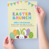 Paasbrochure Brunch Event Flyer (Hand)