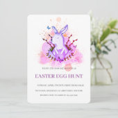 Paasbrunch Eierenschat Invitatie Kaart (Staand voorkant)