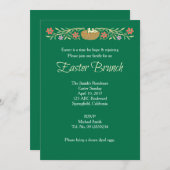 Paasbrunch Green Kaart (Voorkant / Achterkant)