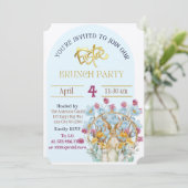 Paasbrunch uitnodiging (Staand voorkant)