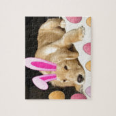 Paasbrupje voor Golden Retriever Legpuzzel (Verticaal)