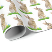 Paasbundel en eitjes in wit cadeaupapier (Rol Hoek)