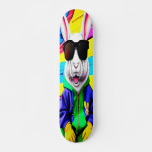 Paasbundel met schoppen skateboard
