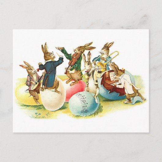 Paasbundelconcert  feestdagenkaart (Voorkant)