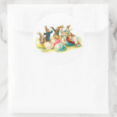 Paasbundelconcert  ronde sticker (Tas)