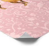 paasbundels die dansen met eierkostuums poster (Hoek)