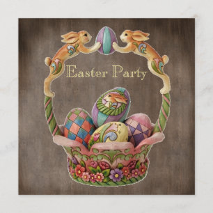 paasbundels en paaspartij kaart