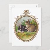  paasbundels feestdagenkaart (Voorkant / Achterkant)