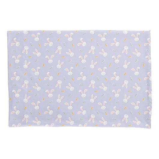 PaasBunnies en wortellavender Spring Kussensloop (Voorkant-Links)