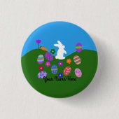 Paasbunny #3 Button (Voorkant)