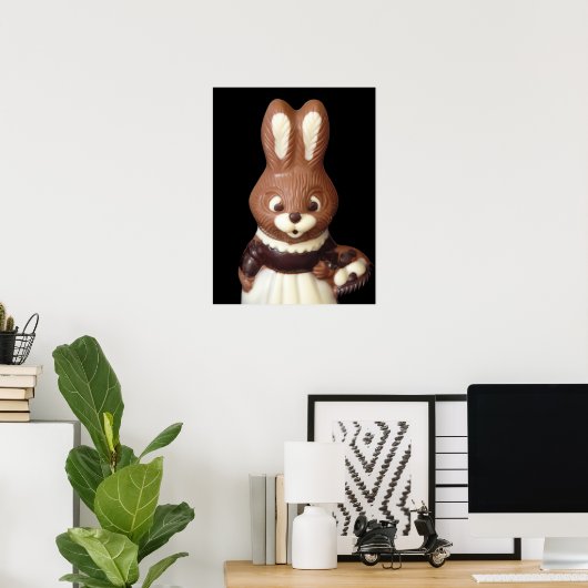 PaasBunny 3D-Poster Poster (Thuiskantoor)