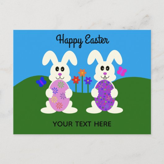 PaasBunny #5 Briefkaart (Voorkant)