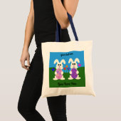 Paasbunny #5 Canvas tas (Voorkant (product))