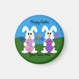PaasBunny #5 Ronde Magnet Magneet