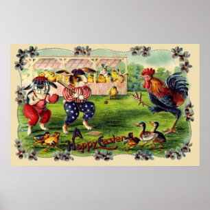 PaasBunny Baseball Poster