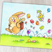 Paasbunny Briefkaart