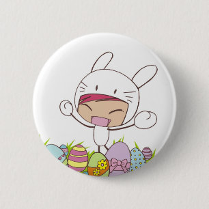 PaasBunny-Button Ronde Button 5,7 Cm