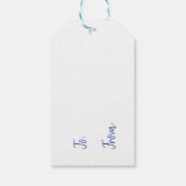 Paasbunny Cadeaulabel (Achterkant)