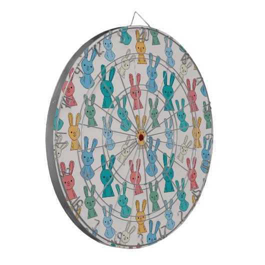 Paasbunny Dartbord (Voorkant Links)