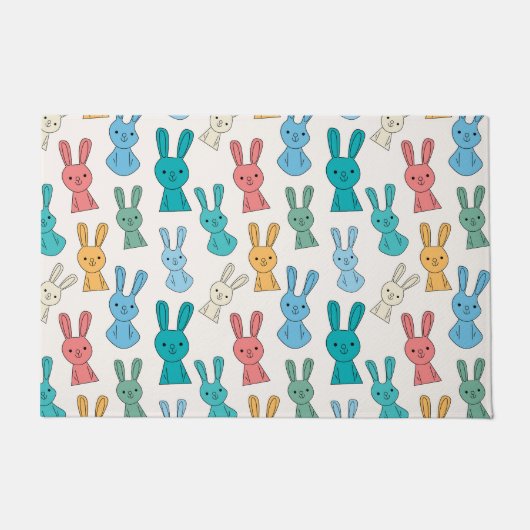 Paasbunny Deurmat (Voorkant)